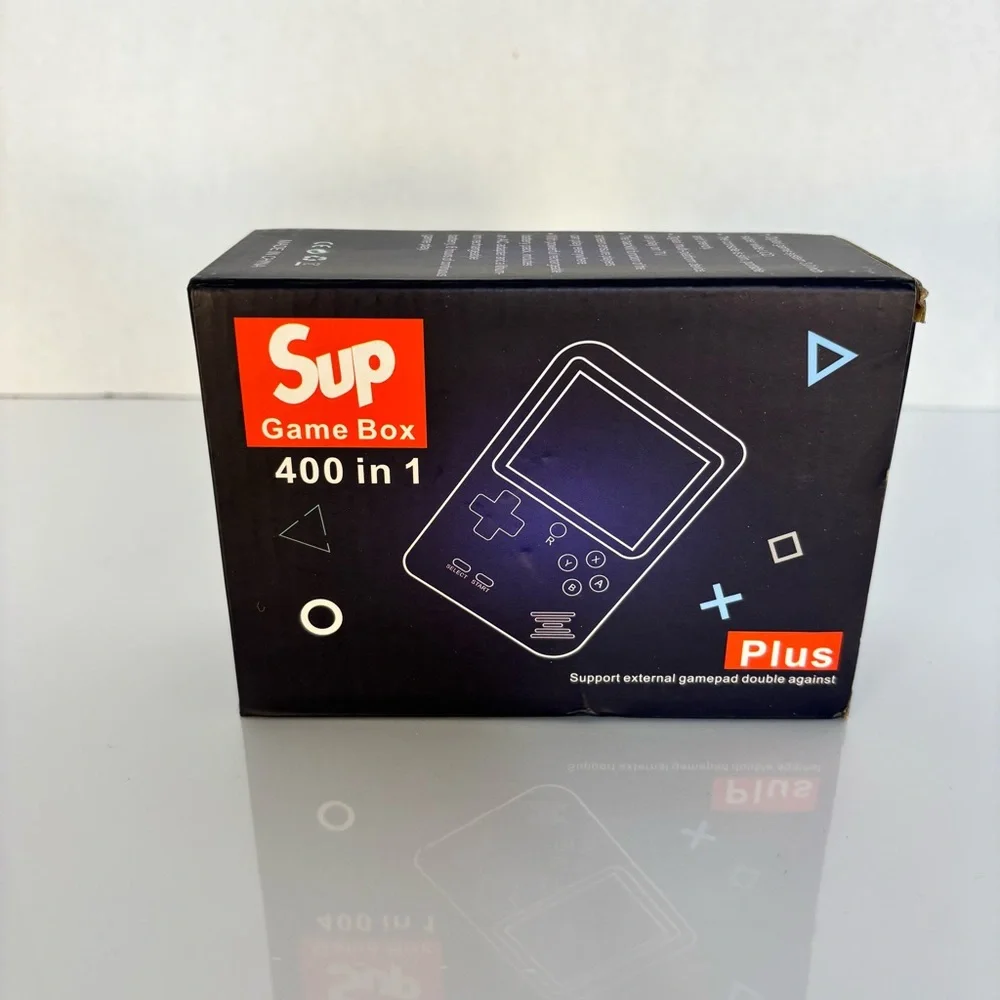 Game Box Plus 400-in-1 Handheld Console - Black